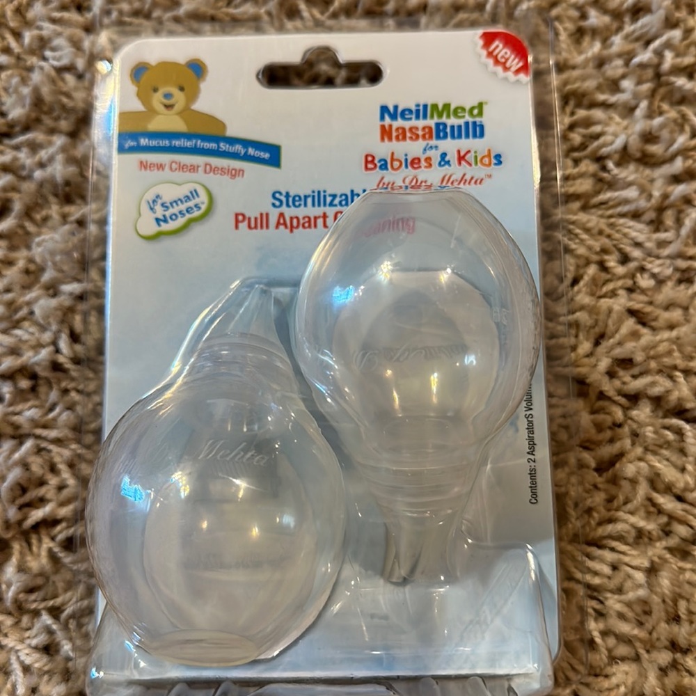 ❤️ New in Package NeilMed NASABulb for babies and kids